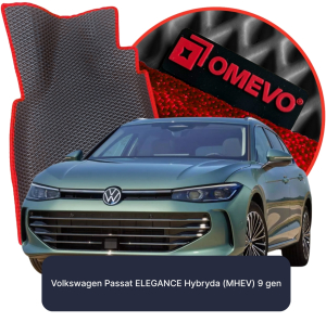 OMEVO 5D Pro EVA Dywaniki do Volkswagen Passat ELEGANCE Hybryda (MHEV) 9 gen Kombi (2024-2025)