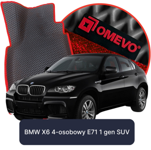 OMEVO 5D Pro EVA Dywaniki do BMW X6 4-osobowy E71 1 gen SUV (2007-2014)