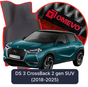 OMEVO 5D Pro EVA Dywaniki do DS 3 CrossBack  2 gen SUV (2018-2025)