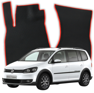 OMEVO EVA Dywaniki® do Volkswagen Touran Cross 7-osobowy 1 gen Minivan (2003-2015)