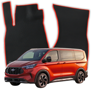 OMEVO EVA Dywaniki® do Ford Tourneo Custom 9-osobowy L2 Titanium 2 gen Van 5 drzwi (2023-2025)