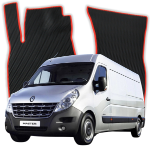 OMEVO EVA Dywaniki® do Renault Master 2-osobowy Long cab 3 gen Van (2010-2023)