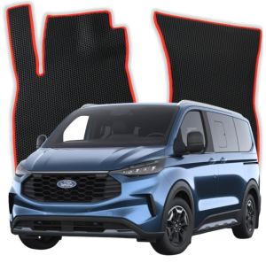 OMEVO EVA Dywaniki® do Ford Transit Custom 9-osobowy 2 gen Van 4 drzwi (2023-2025)