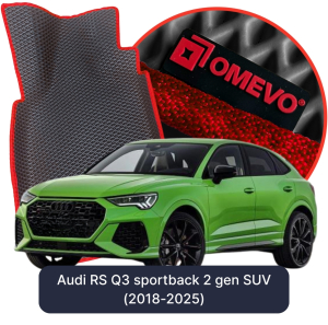 OMEVO 5D Pro EVA Dywaniki do  Audi RS Q3 sportback 2 gen SUV (2018-2025)