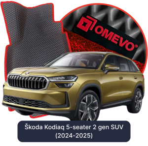 OMEVO 5D Pro EVA Dywaniki do Škoda Kodiaq 5-osobowy 2 gen SUV (2024-2025)