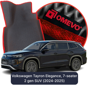 OMEVO 5D Pro EVA Dywaniki do Volkswagen Tayron Elegance, 7-osobowy 2 gen SUV (2024-2025)
