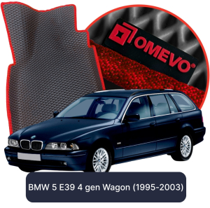 OMEVO 5D Pro EVA Dywaniki do BMW 5 E39 4 gen Kombi (1995-2003)
