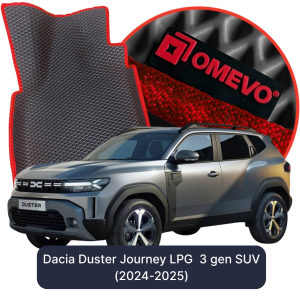OMEVO 5D Pro EVA Dywaniki do Dacia Duster Journey LPG  3 gen SUV (2024-2025)