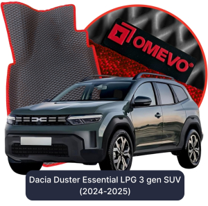 OMEVO 5D Pro EVA Dywaniki do Dacia Duster Essential LPG  3 gen SUV (2024-2025)