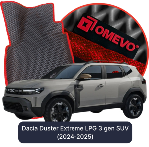 OMEVO 5D Pro EVA Dywaniki do Dacia Duster Extreme LPG  3 gen SUV (2024-2025)