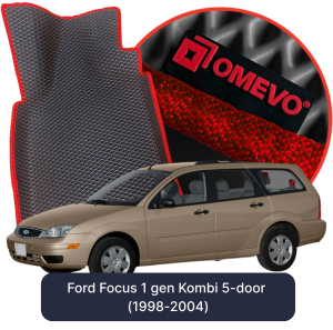 OMEVO 5D Pro EVA Dywaniki do Ford Focus 1 gen Kombi 5 drzwi (1998-2004)
