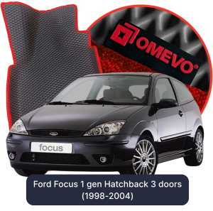 OMEVO 5D Pro EVA Dywaniki do Ford Focus 1 gen Hatchback 3 drzwi (1998-2004)