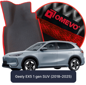 OMEVO 5D Pro EVA Dywaniki do Geely EX5 1 gen SUV (2018–2025)