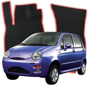 OMEVO EVA Dywaniki® do Chery QQ Hatchback (2003–2018)