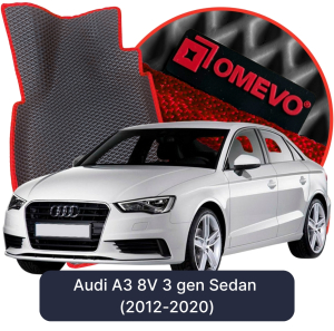 OMEVO 5D Pro EVA Dywaniki do Audi A3 8V 3 gen Sedan (2012-2020)