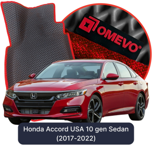 OMEVO 5D Pro EVA Dywaniki do Honda Accord USA 10 gen Sedan (2017-2022)