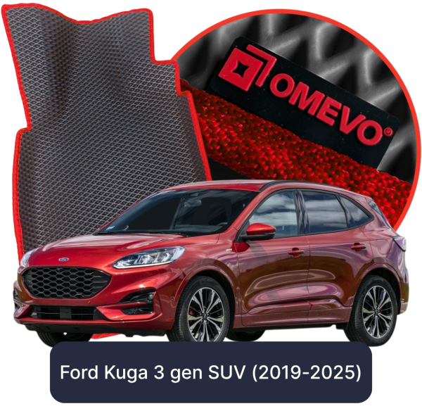 Dywaniki samochodowe EVA OMEVO do Ford Kuga Active X 3 gen SUV (2019-2026)