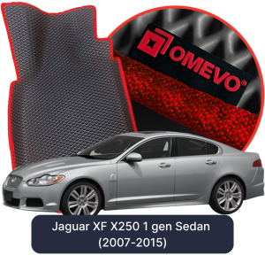 OMEVO 5D Pro EVA Dywaniki do Jaguar XF X250 1 gen Sedan (2007-2015)