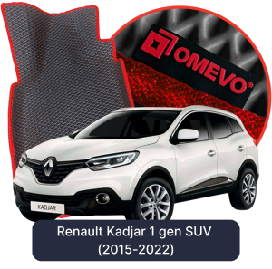 OMEVO 5D Pro EVA Dywaniki do Renault Kadjar 1 gen SUV (2015-2022)