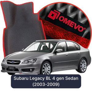 OMEVO 5D Pro EVA Dywaniki do Subaru Legacy BL 4 gen Sedan (2003-2009)