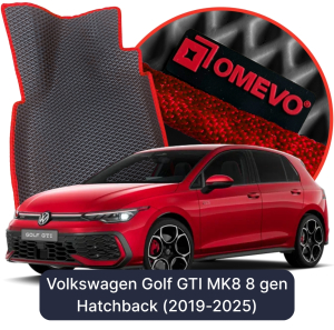 OMEVO 5D Pro EVA Dywaniki do Volkswagen Golf GTI MK8 8 gen Hatchback 5 drzwi (2019-2025)