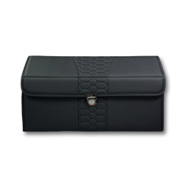 Czarny Organizer do bagażnika z ekoskóry