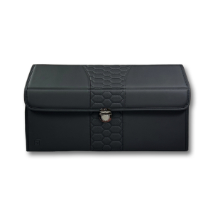 Czarny Organizer do bagażnika z ekoskóry