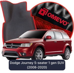OMEVO 5D Pro EVA Dywaniki do Dodge Journey 5-osobowy 1 gen SUV (2008-2020)