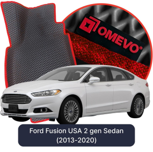 OMEVO 5D Pro EVA Dywaniki do Ford Fusion USA 2 gen Sedan (2013-2020)