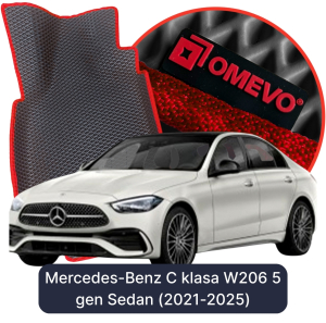 OMEVO 5D Pro EVA Dywaniki do Mercedes-Benz C klasa W206 5 gen Sedan (2021-2025)
