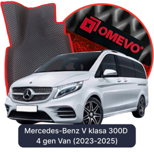 OMEVO 5D Pro EVA Dywaniki do Mercedes-Benz V klasa 300D 4 gen Van 5 drzwi (2023-2025)