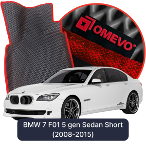 OMEVO 5D Pro EVA Dywaniki do BMW 7 F01 5 gen Sedan Short (2008-2015)