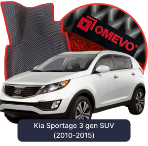 OMEVO 5D Pro EVA Dywaniki do Kia Sportage 3 gen SUV (2010-2015)