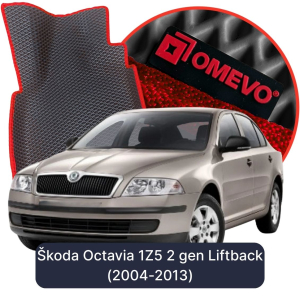 OMEVO 5D Pro EVA Dywaniki do Škoda Octavia 1Z5 2 gen Liftback (2004-2013)
