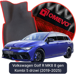 OMEVO 5D Pro EVA Dywaniki do Volkswagen Golf R MK8 8 gen Kombi 5 drzwi (2019-2025)