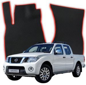 OMEVO EVA Dywaniki® do Nissan Navara XE Long D40 3 gen Pick-up (2005-2014)