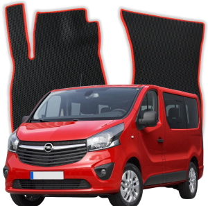 OMEVO EVA Dywaniki® do Opel Vivaro 6- osobowy (brygadówka) 2 gen Van (2014-2019)