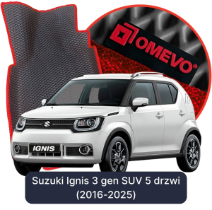 OMEVO 5D Pro EVA Dywaniki do Suzuki Ignis 3 gen SUV 5 drzwi (2016-2025)