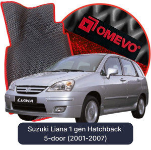 OMEVO 5D Pro EVA Dywaniki do Suzuki Liana 1 gen Hatchback 5 drzwi (2001-2007)