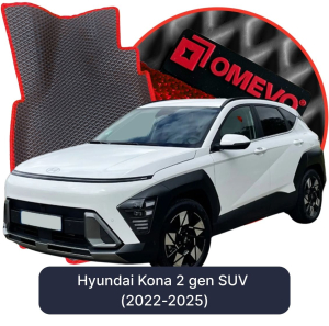 OMEVO 5D Pro EVA Dywaniki do Hyundai Kona 2 gen SUV (2022-2025)