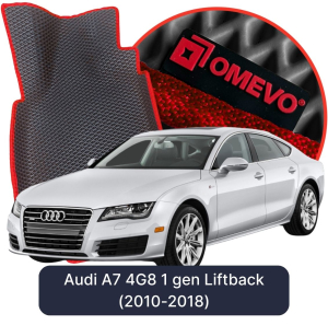 OMEVO 5D Pro EVA Dywaniki do Audi A7 4G8 1 gen Liftback (2010-2018)