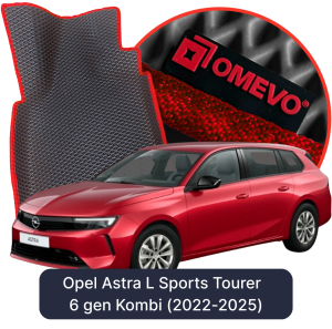 OMEVO 5D Pro EVA Dywaniki do Opel Astra L Sports Tourer  6 gen Kombi (2022-2025)
