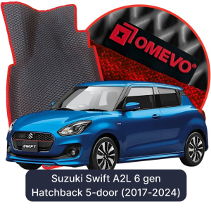 OMEVO 5D Pro EVA Dywaniki do Suzuki Swift A2L 6 gen Hatchback 5 drzwi (2017-2024)