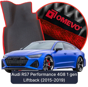 OMEVO 5D Pro EVA Dywaniki do Audi RS7 Performance 4G8 1 gen Liftback (2015-2019)