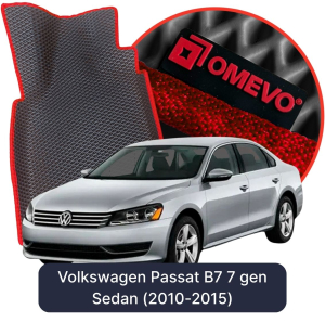 OMEVO 5D Pro EVA Dywaniki do Volkswagen Passat B7 7 gen Sedan (2010-2015)