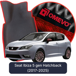 OMEVO 5D Pro EVA Dywaniki do Seat Ibiza 5 gen Hatchback 5 drzwi (2017-2025)