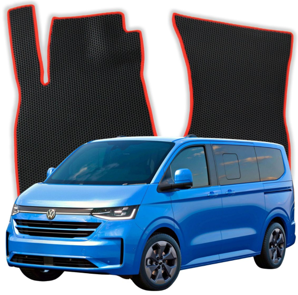 Dywaniki samochodowe EVA OMEVO do Volkswagen Transporter 5-osobowy (brygadówka) T7 7 gen Van 5 drzwi (2024-2026)