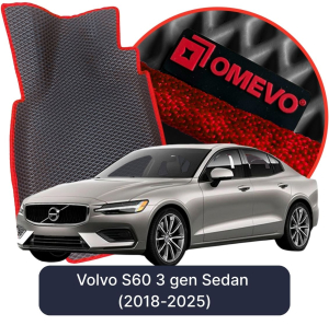 OMEVO 5D Pro EVA Dywaniki do Volvo S60 3 gen Sedan (2018-2025)