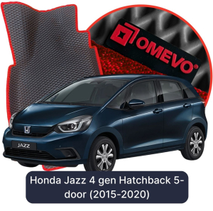 OMEVO 5D Pro EVA Dywaniki do Honda Jazz 4 gen Hatchback 5 drzwi (2015-2020)