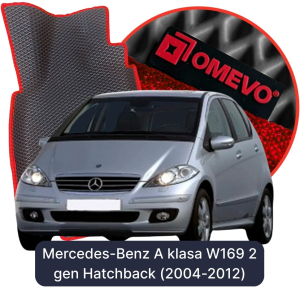 OMEVO 5D Pro EVA Dywaniki do Mercedes-Benz A klasa W169 2 gen Hatchback 5 drzwi (2004-2012)